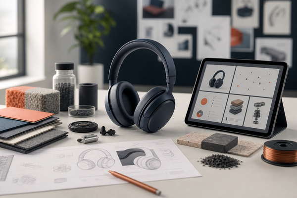 Product materials, components and structured digital product information