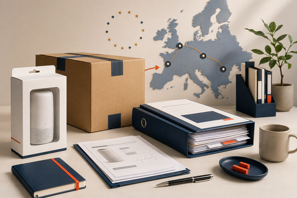 EU market access product, technical file and responsible economic operator supply-chain structure